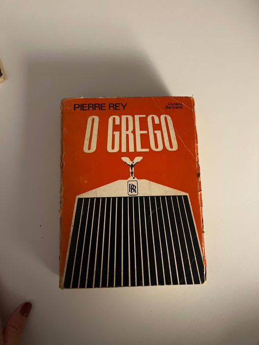 Livro antigo O Grego, de Pierre Rey