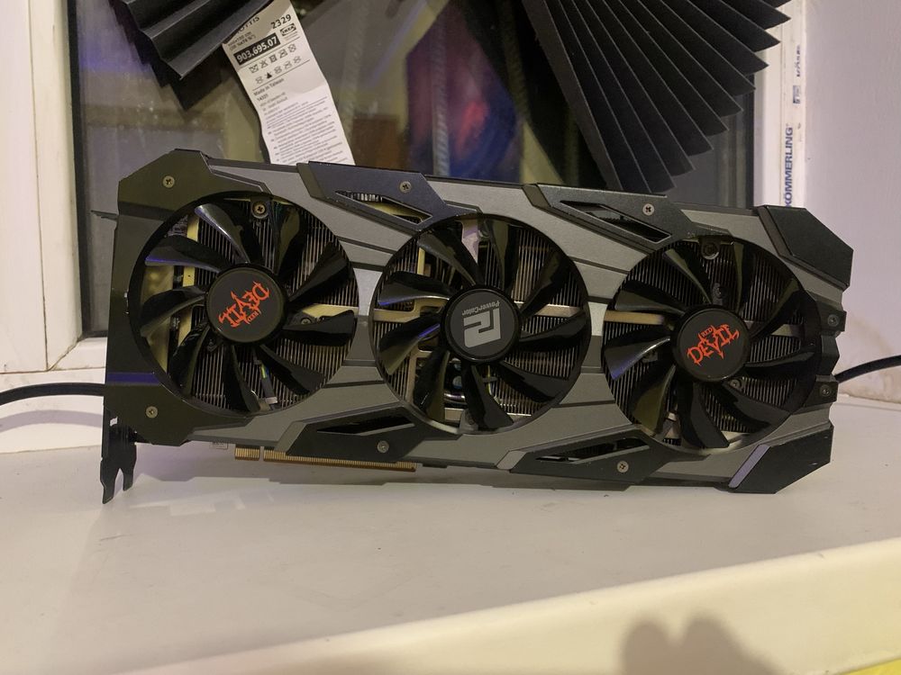 Видеокарта RX 5700XT Red Devil