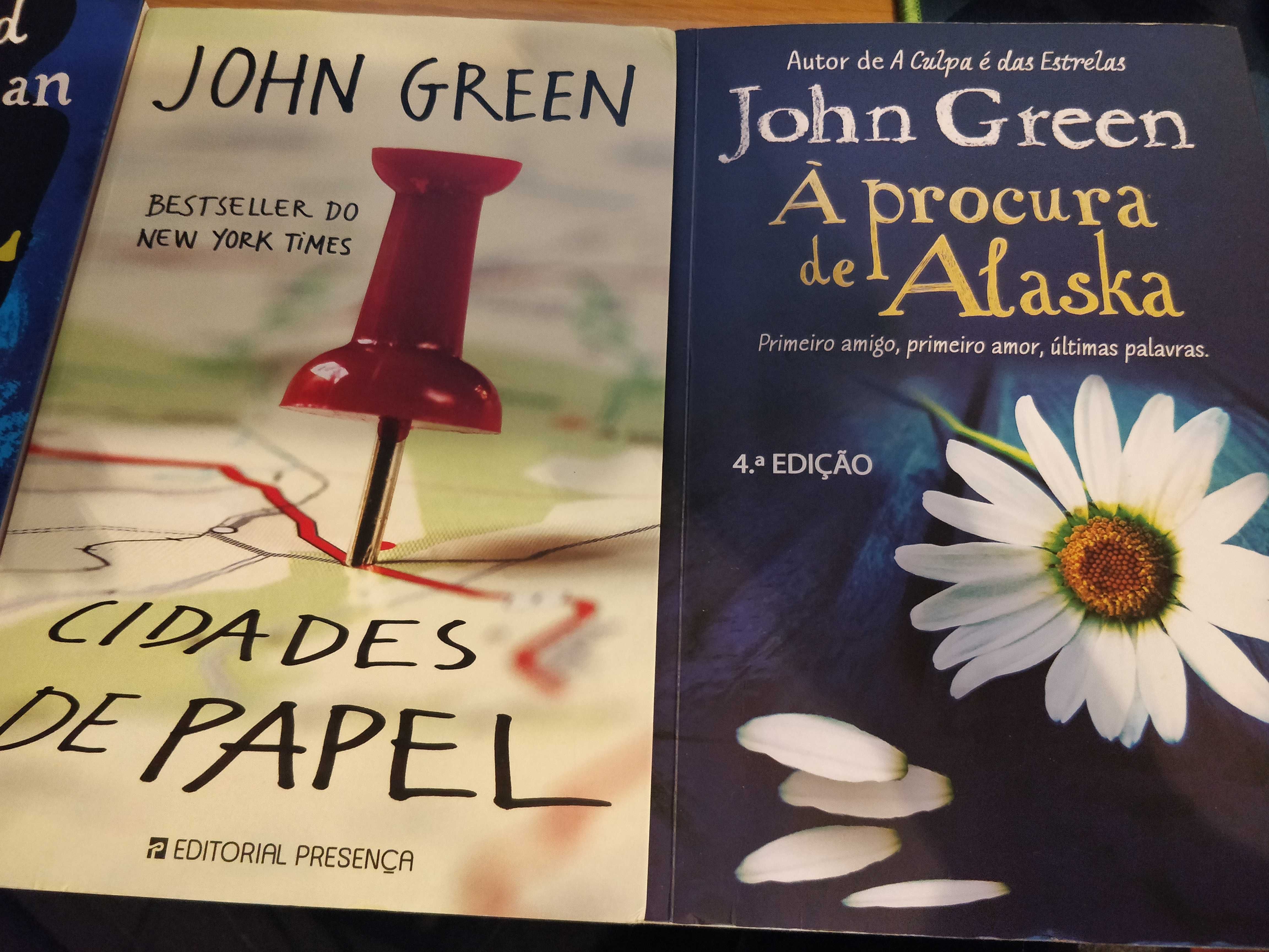 John Green Coleção: Cidades de papel, Will e Will, À Procura de Alaska