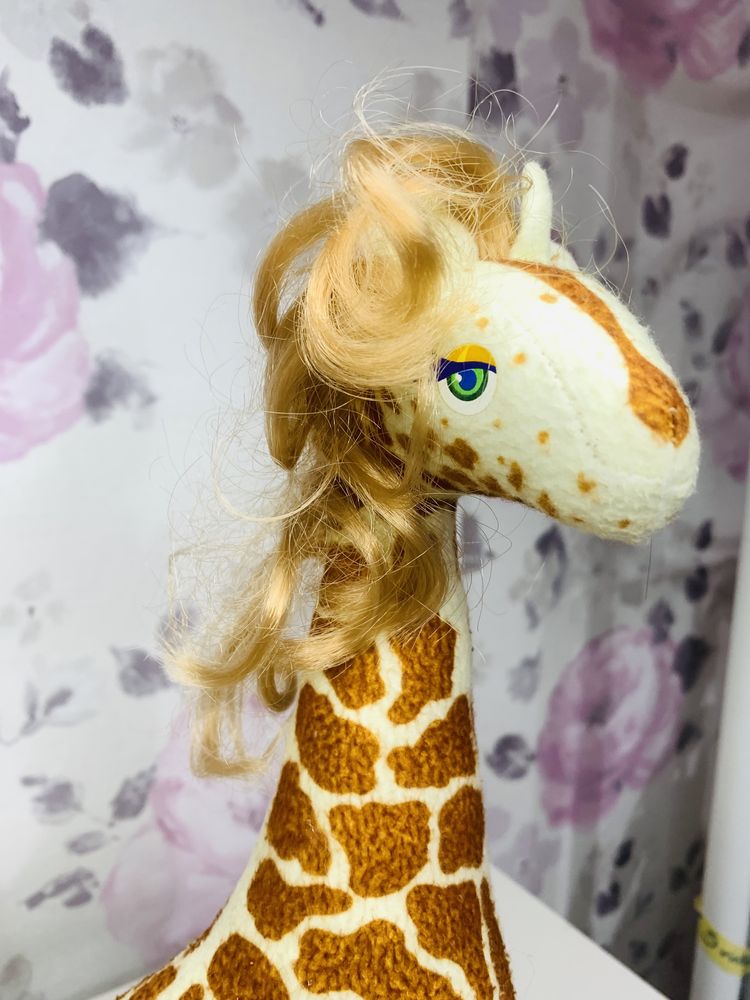 Pluszak Barbie Animal Lovin Ginger Giraffe Mattel, vintage 1988