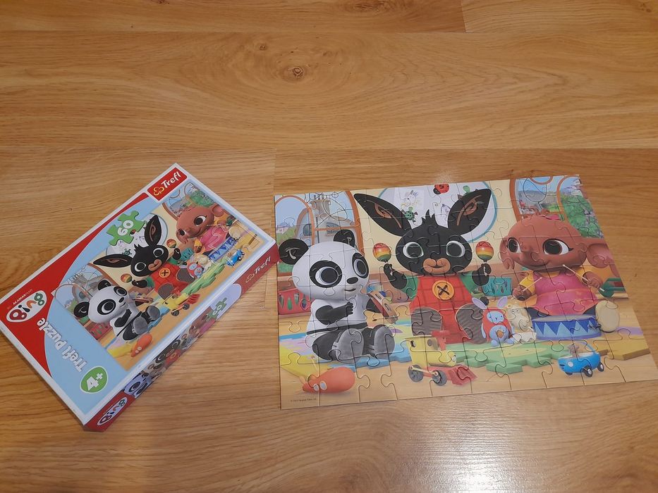 Zestaw puzzli Bing, Strażak Sam, Cars