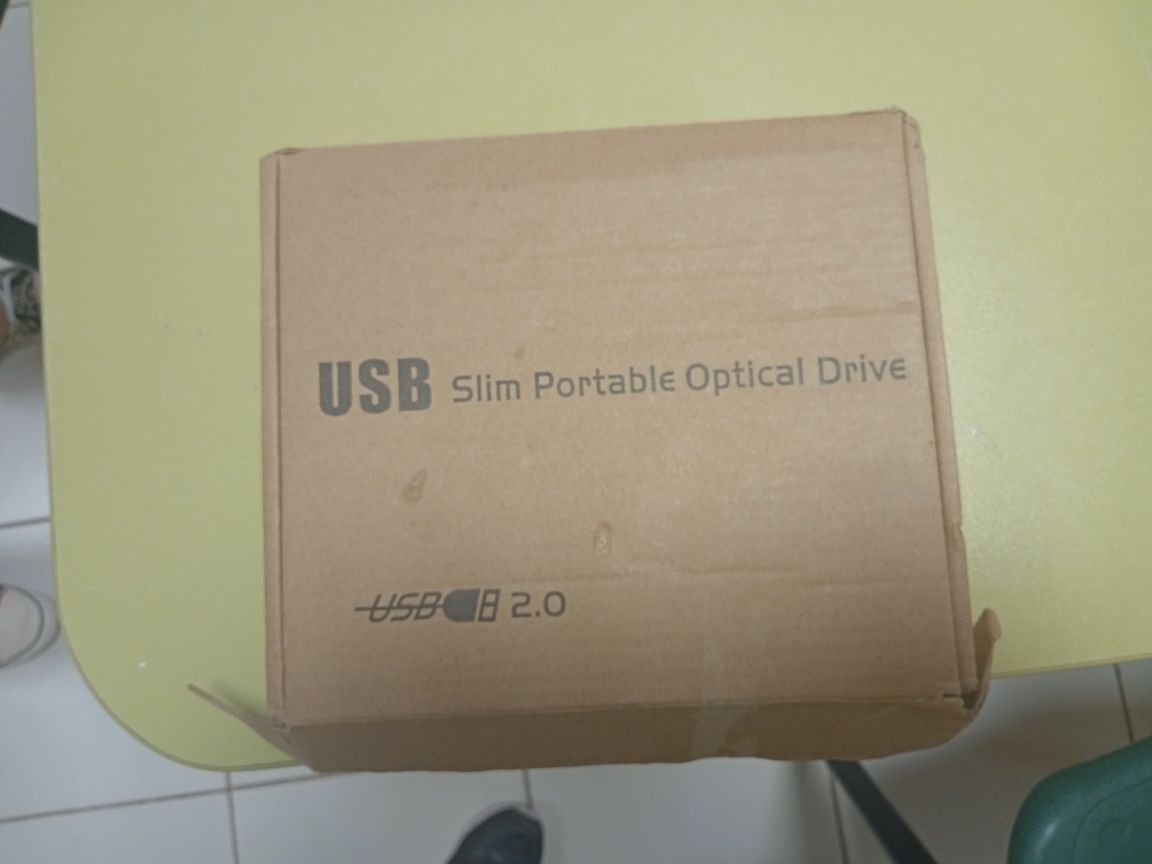 USB Slim  Portale Optical  Drive D8 2.0
