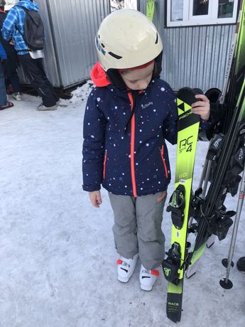 Детский лыжный костюм прокат 128 см