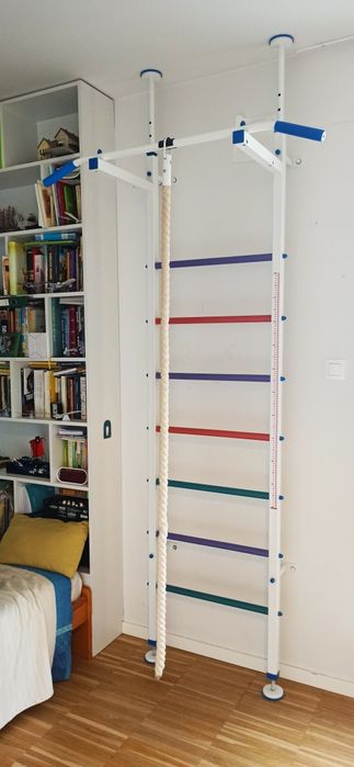 Drabinka gimnastyczna kolorowa