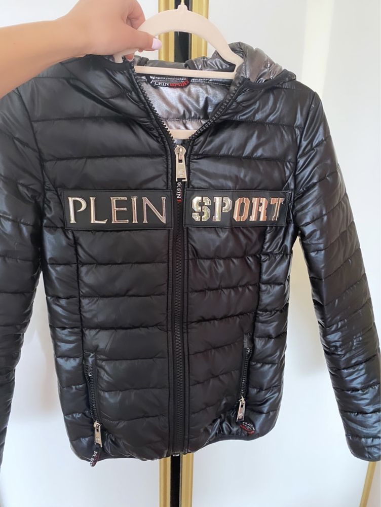 Oryginalna kurtka Philip Plein XS/S czarna