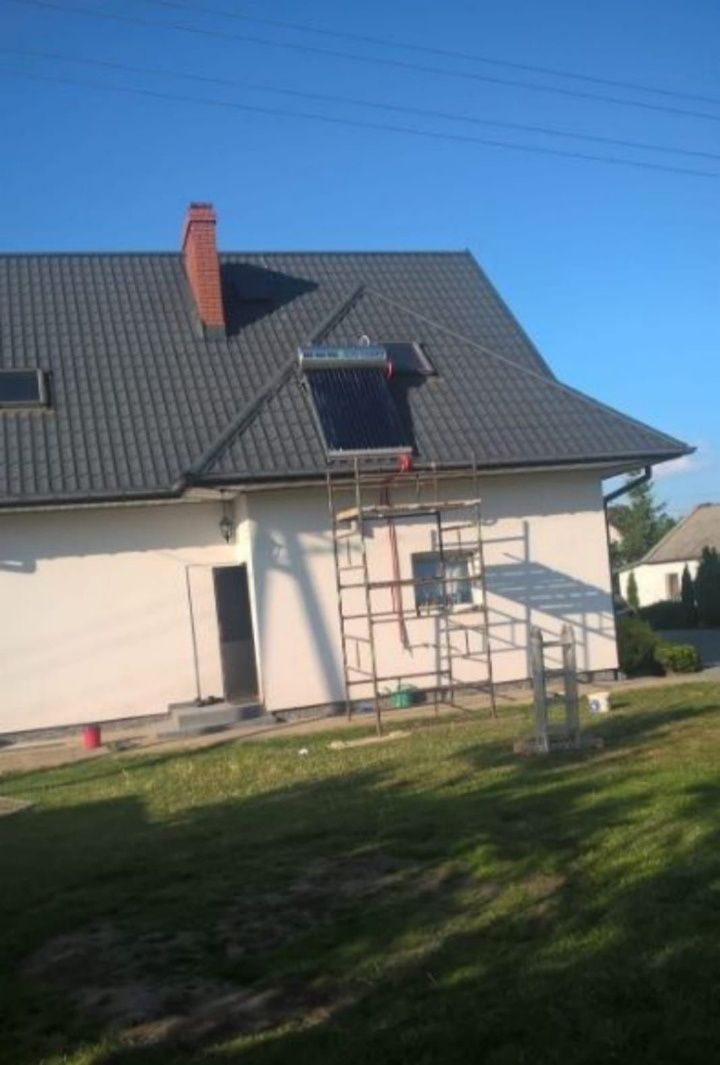 Kolektory słoneczne GRATIS termometr solary pogrzewacz