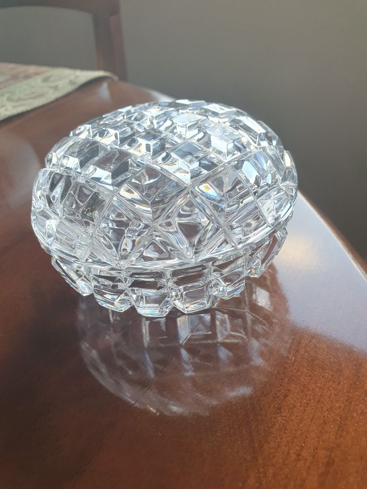 Caixa meio cristal, vintage