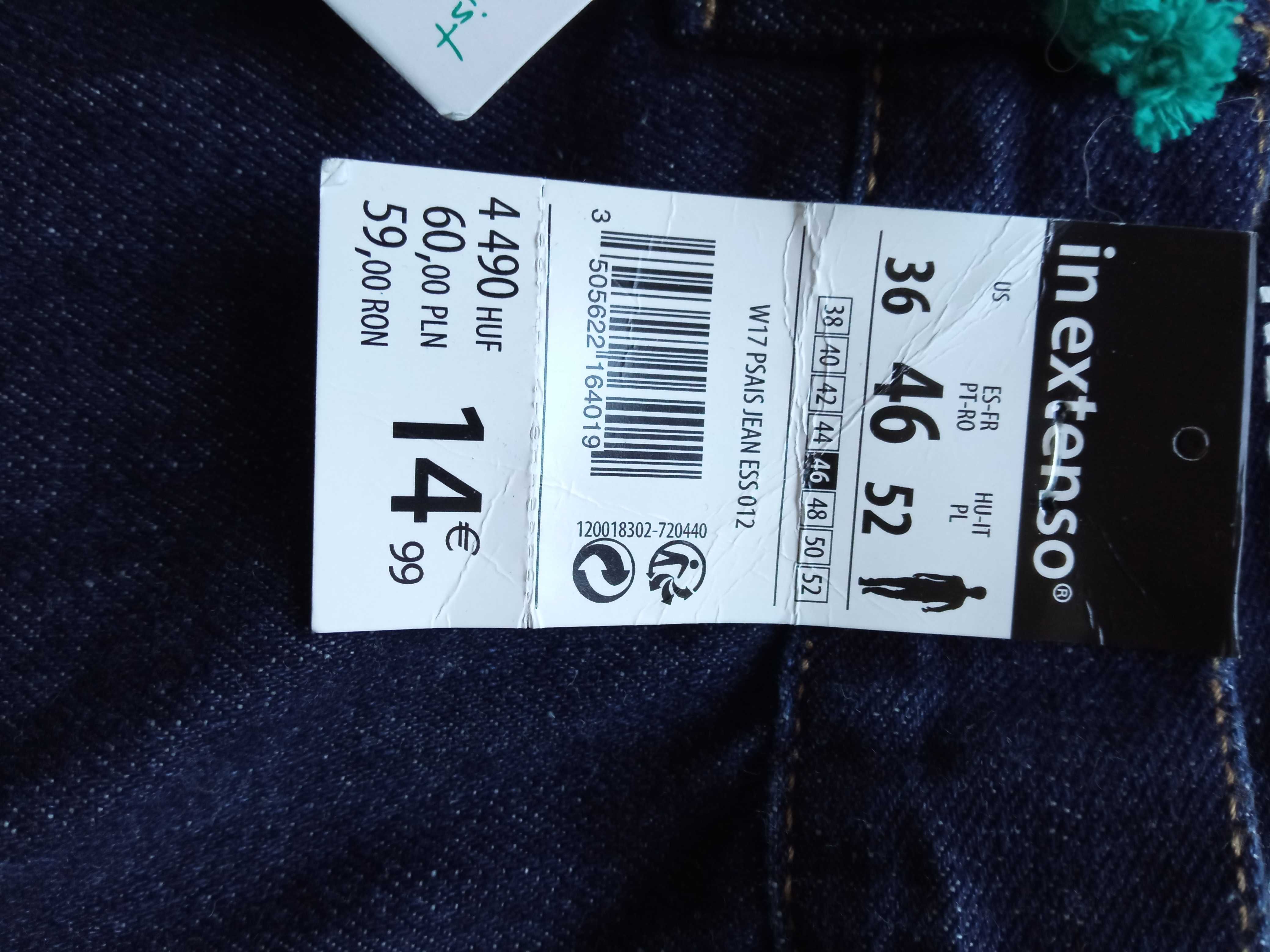 In Extenso dżinsy spodnie męskie regular fit 46