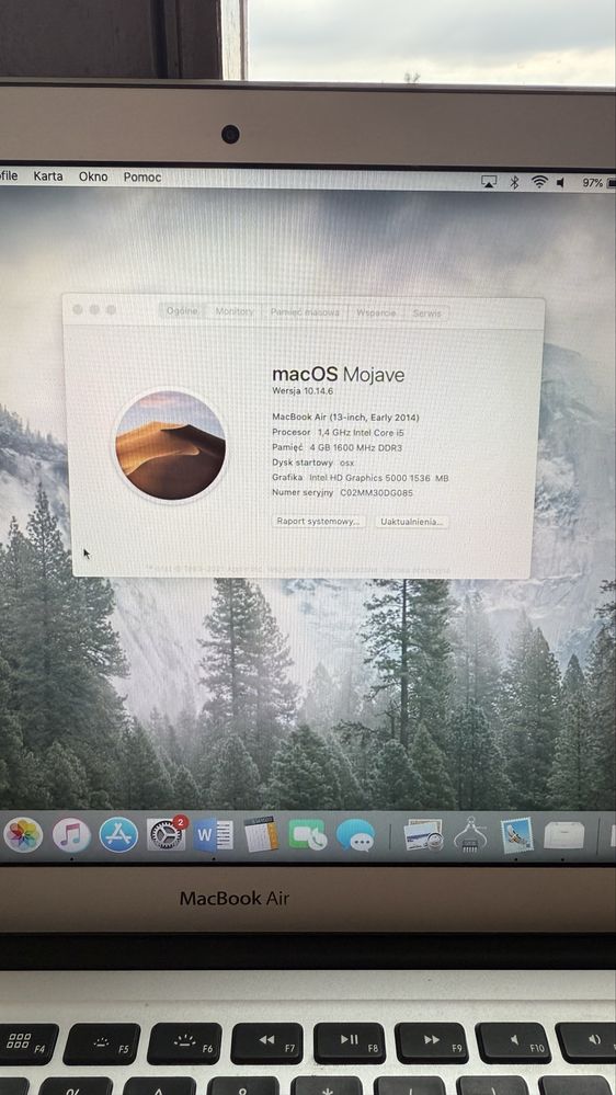 Macbook air 2014