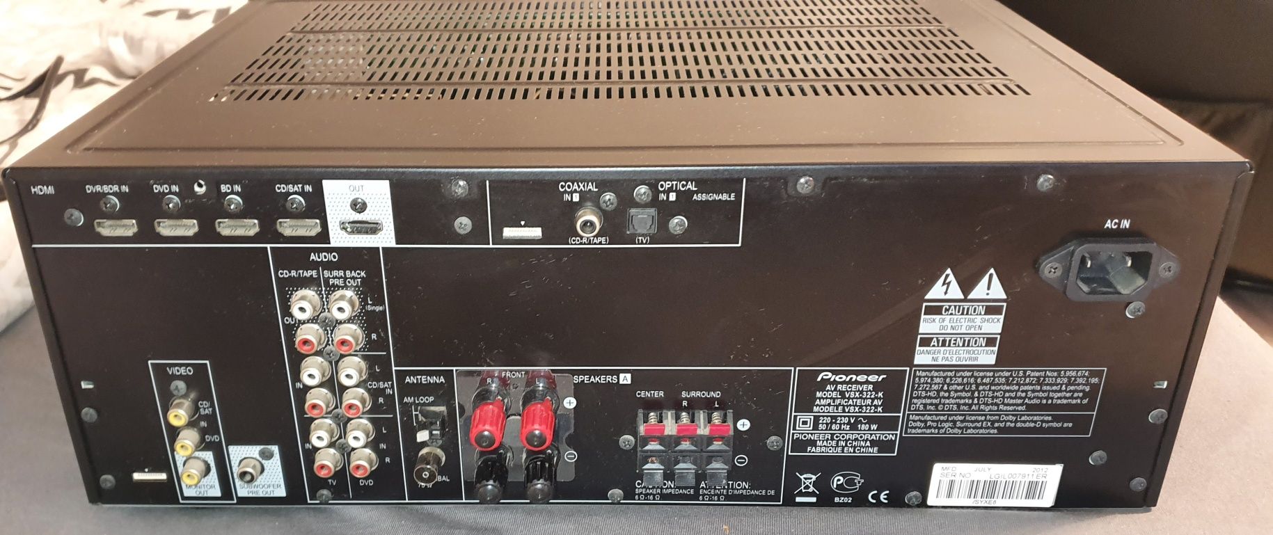 Amplituner Pioneer VSX-322