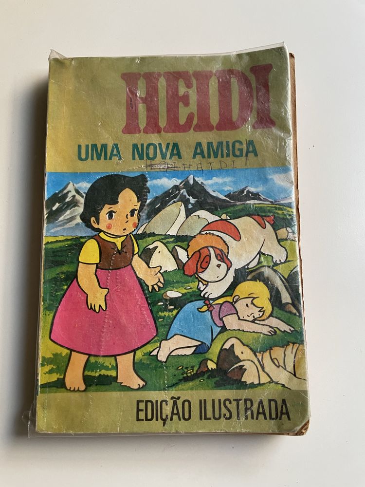 Heidi “Uma nova amiga”, livro de 1976