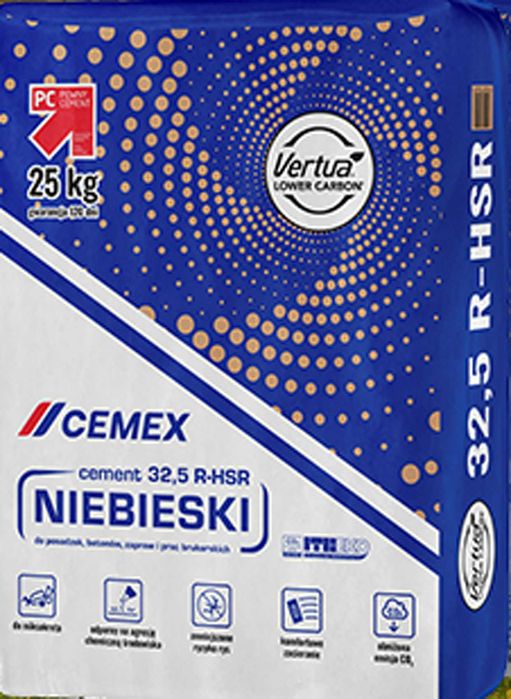cement niebieski w workach cemex sprzedam