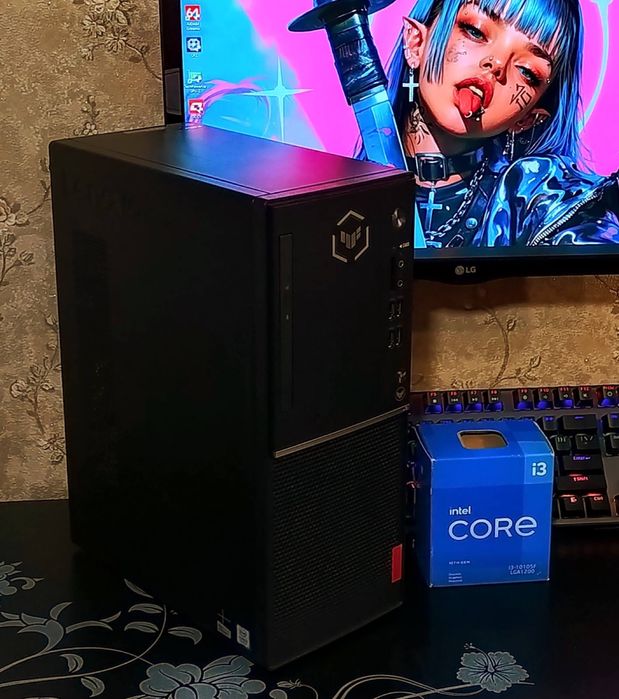 ПК GTX1050+ i3-7100+ B250+ 8/16gb DDR4 Wi-Fi игровой компьютер