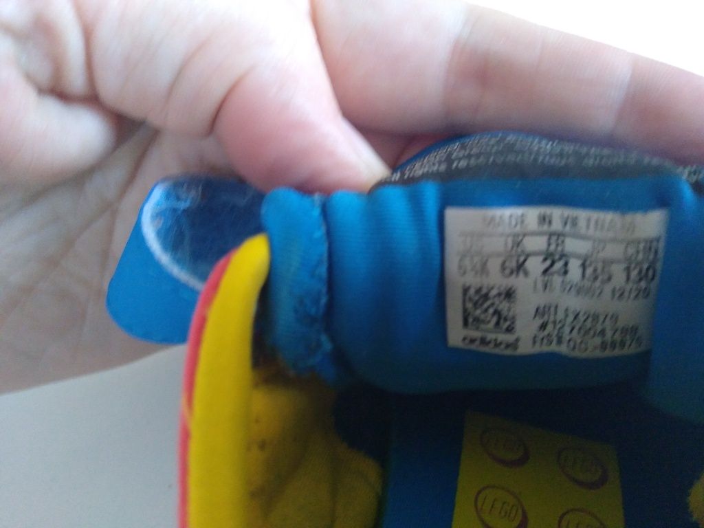 Buty sportowe dla chłopca Adidas LEGO roz 23