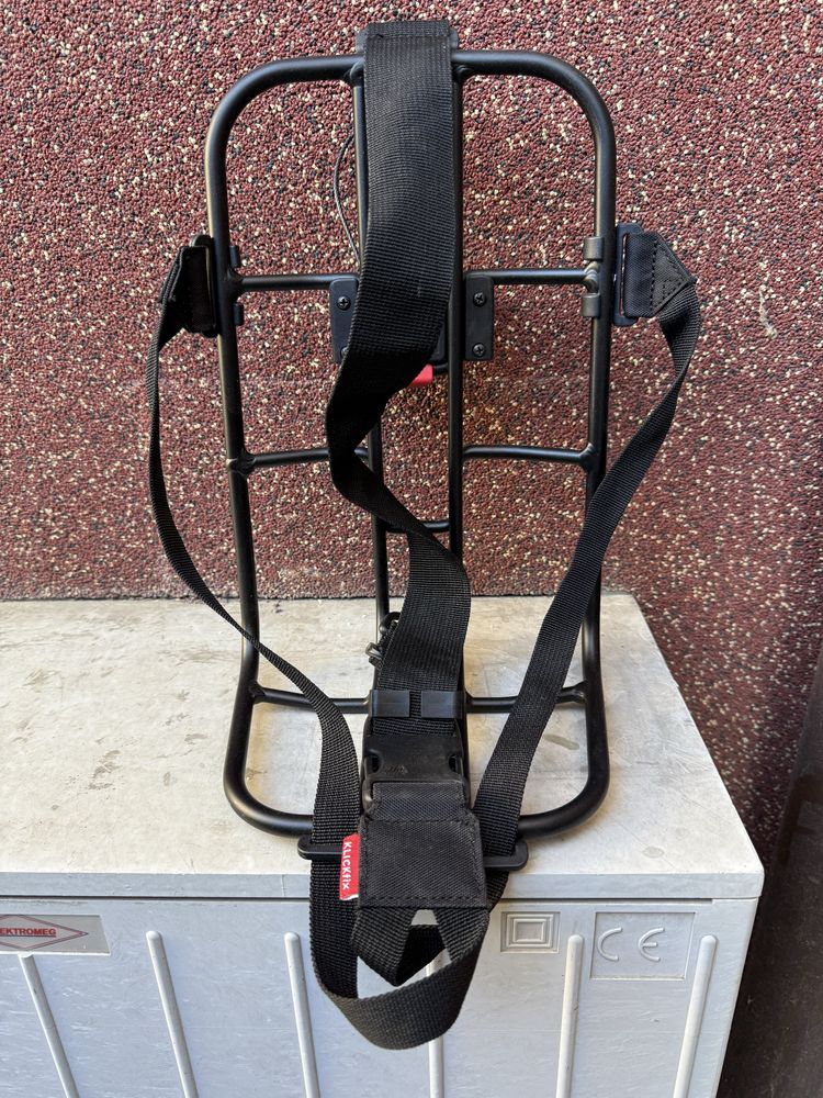 Klickfix vario rack z adapterem na kierownicę