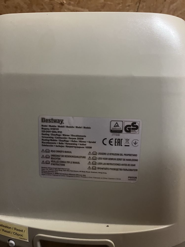 Pompa do jacuzzi BESTWAY Lay Z Spa