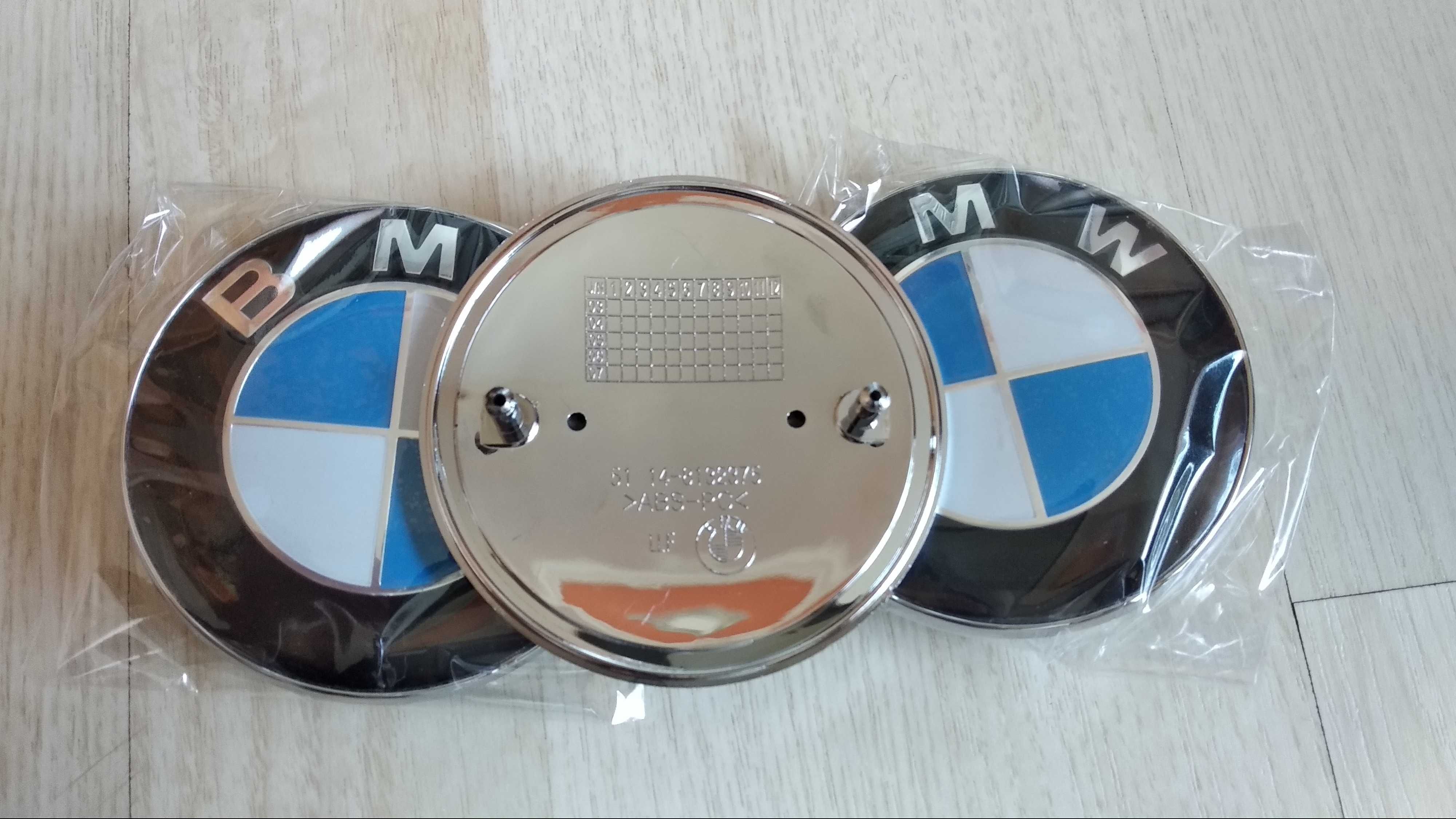 Nowy Emblemat logo Bmw 82 mm na przód do E34 E36 E39 E46 E60 X3 X5