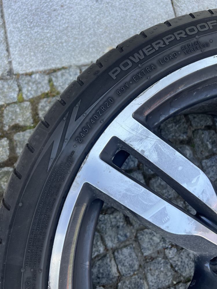 Koła BMW G11 G12 740d opony Nokian Lato