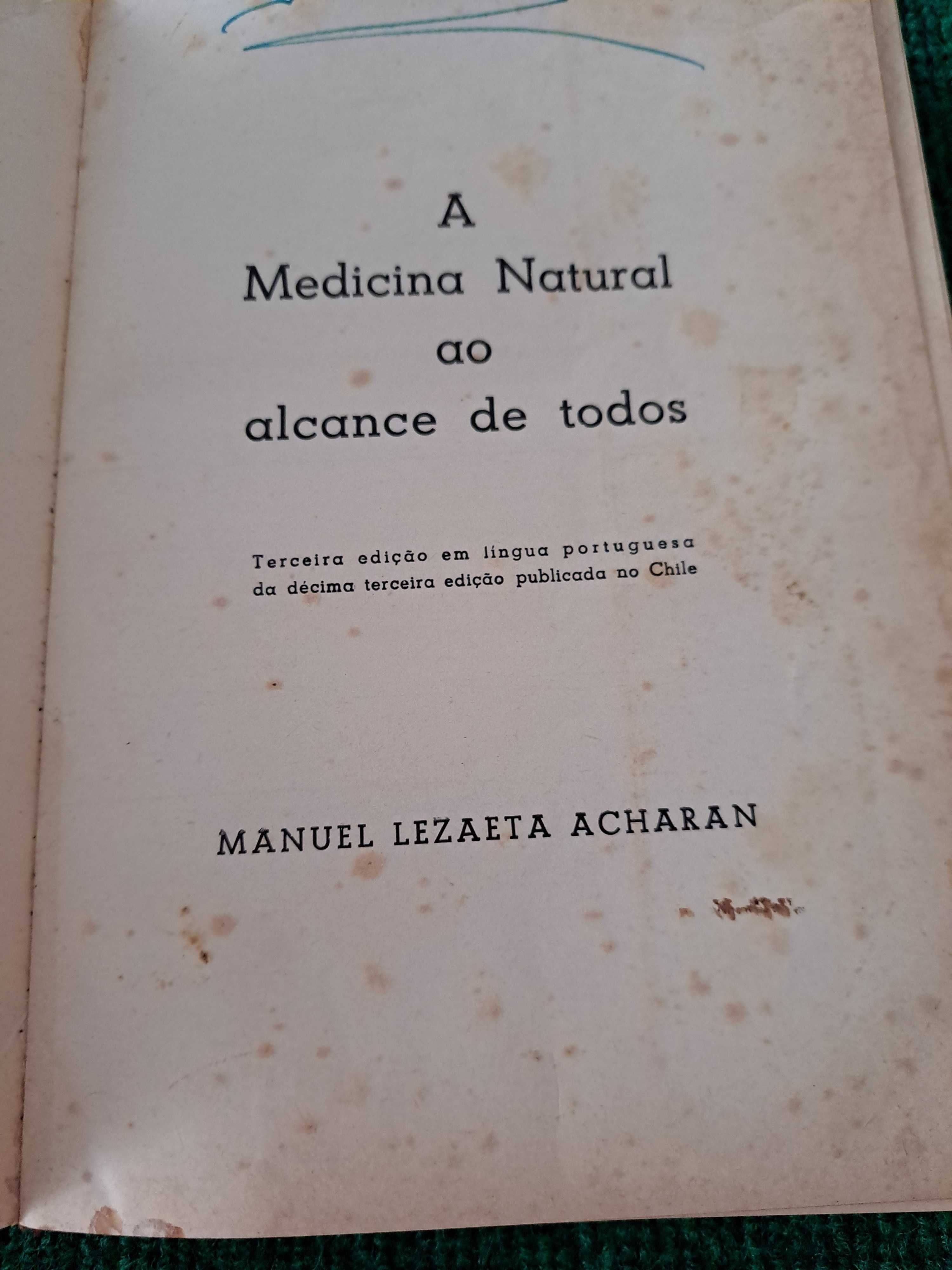 A Medicina Natural ao Alcance de Todos - Manuel Acharan