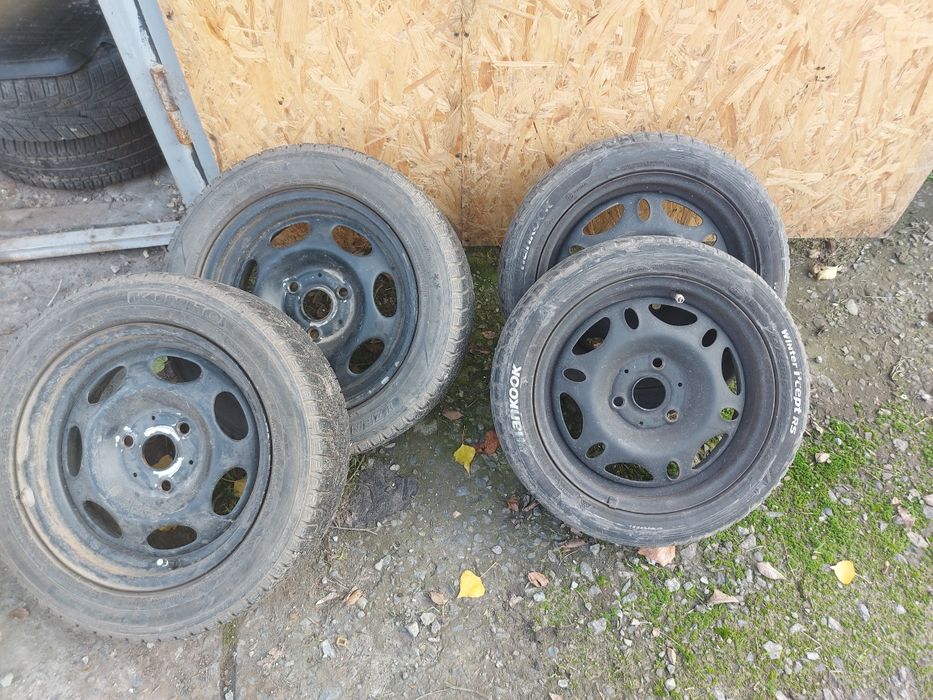 Диски з резиною зима  смарт 185 55 r15 пара зад