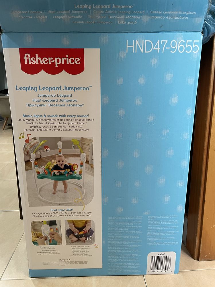 Saltitão Pula-pula Fisher Price