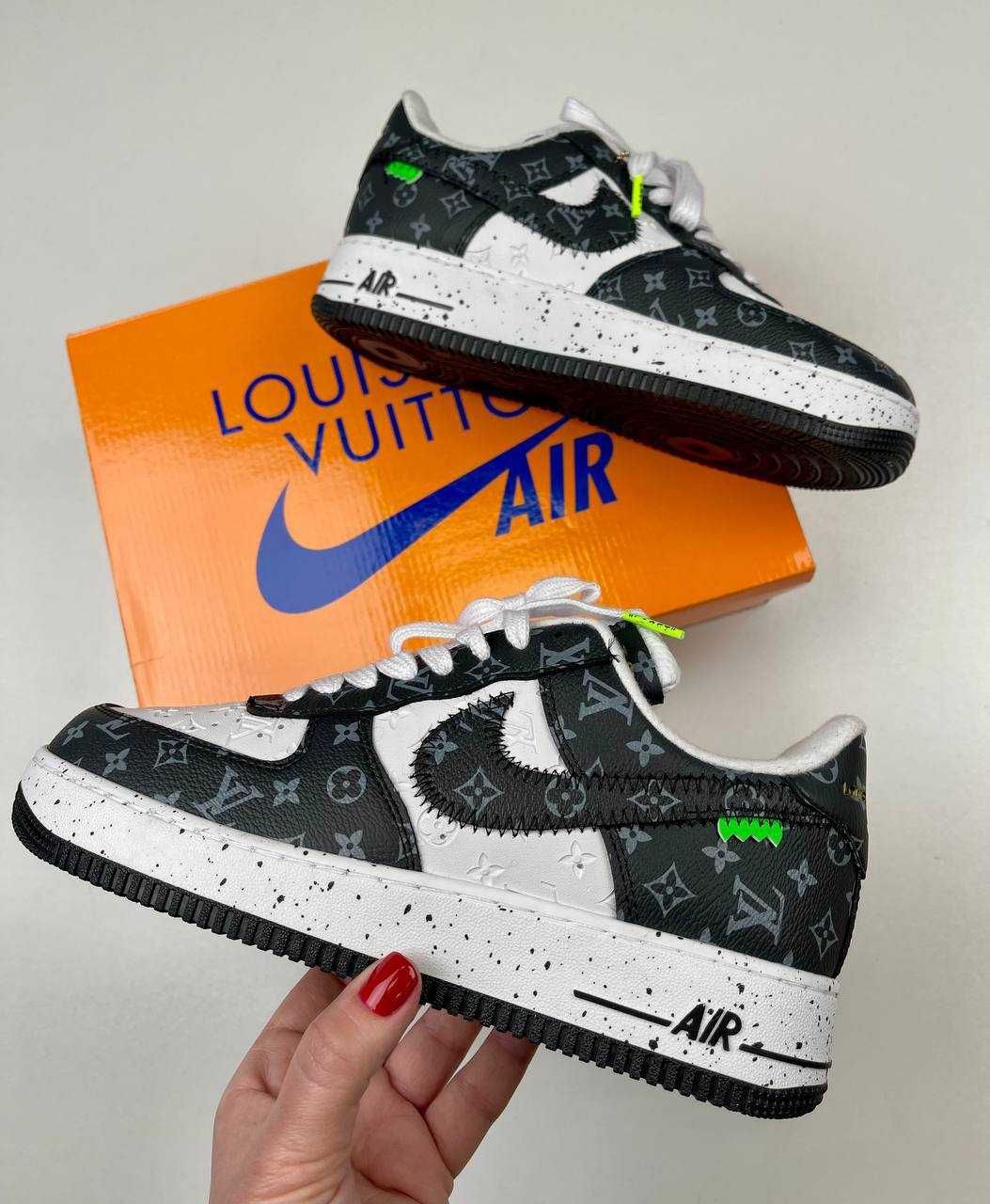 Кросівки Nike Air Force & Louis Vuitton