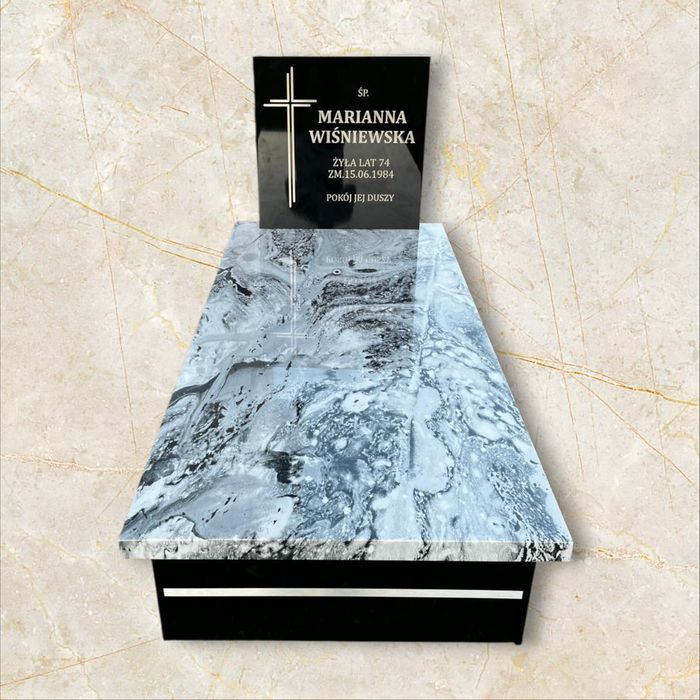 Nowoczesne nagrobki kompozytowe.  Nowość !