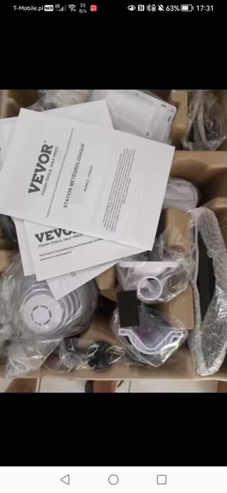 Sprzedam profesjonalna stacje pogodowa Vevor.