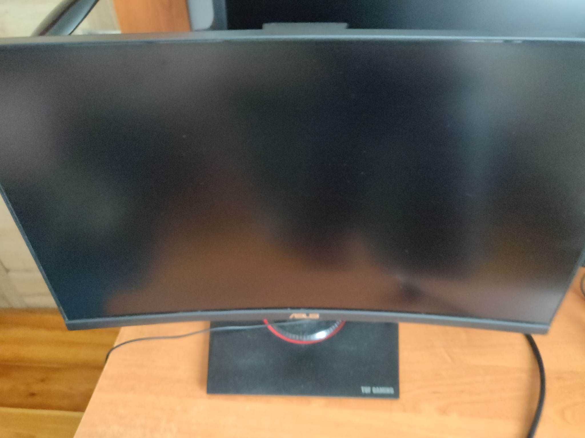 Monitor ASUS zakrzywiany (uszkodzony)