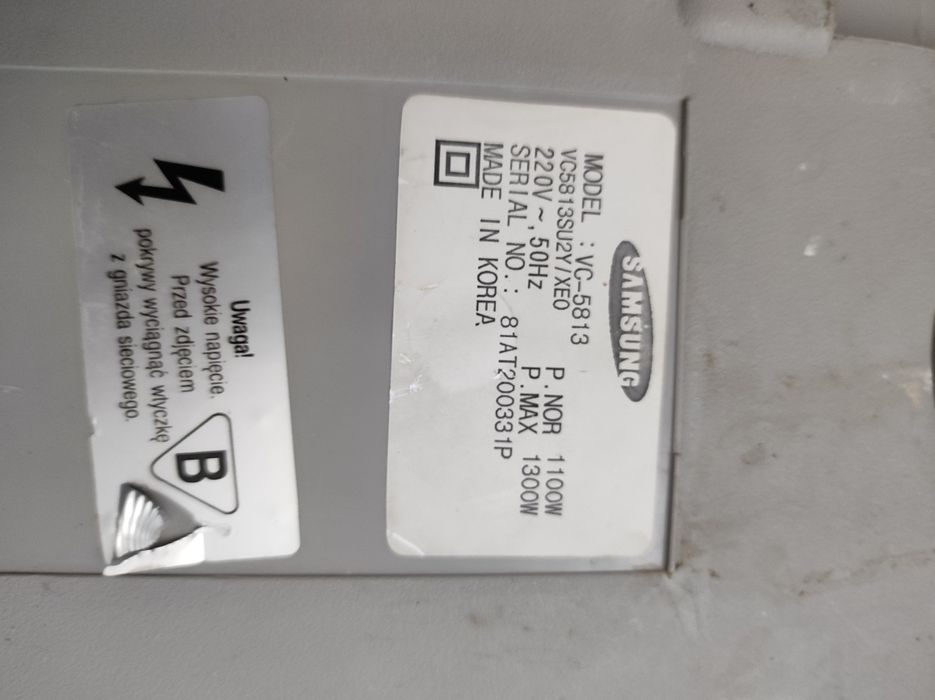 Odkurzacz Samsung VC-5813