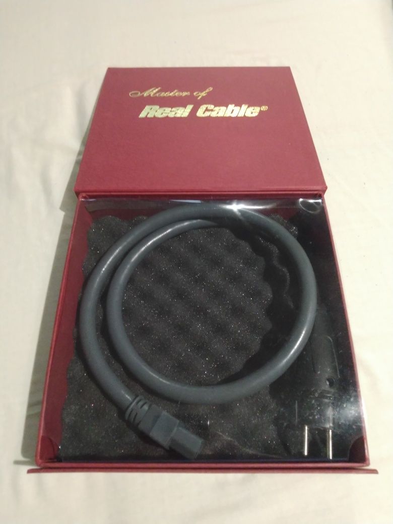 Real Cable PS OCC4 - MF / 1 M Кабель питания HiFi / 3×4мм2 / Франция