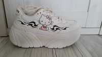 Bershka Hello Kitty buty sportowe białe 38 jak nowe
