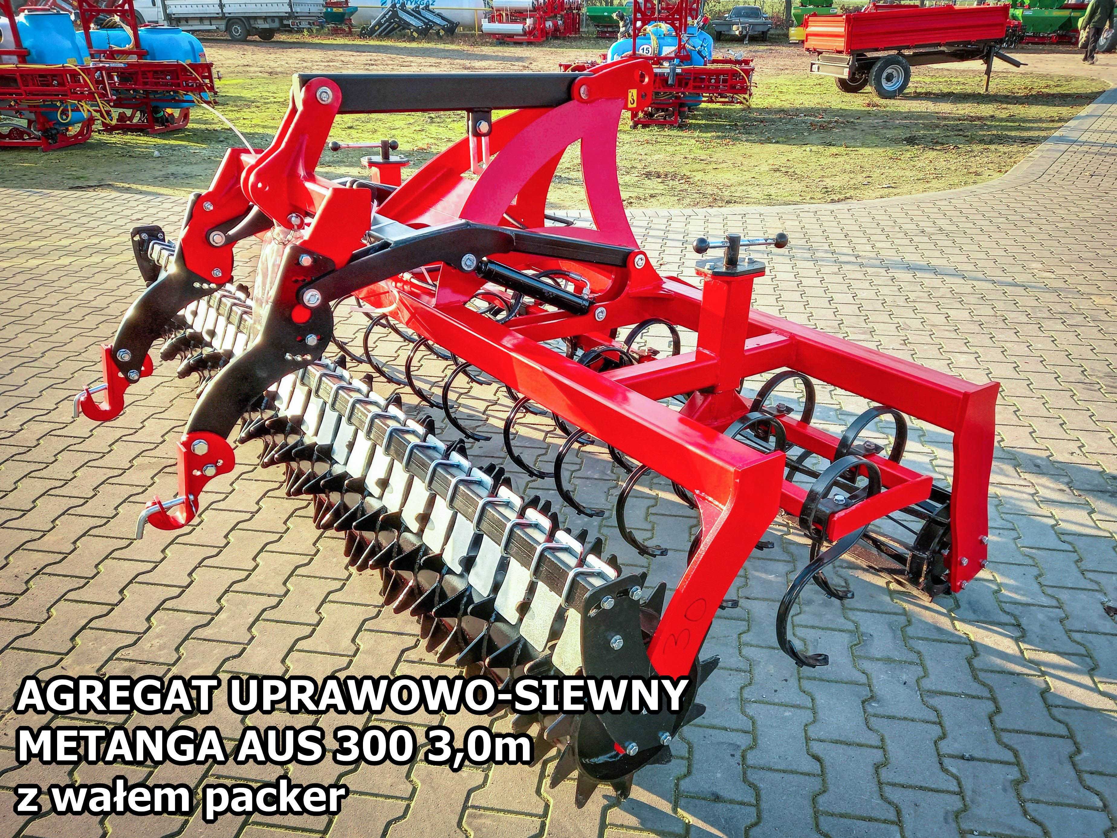 Nowy agregat talerzowy brona uprawowy HYDROPAK 2.5m  3m RATY METANGA