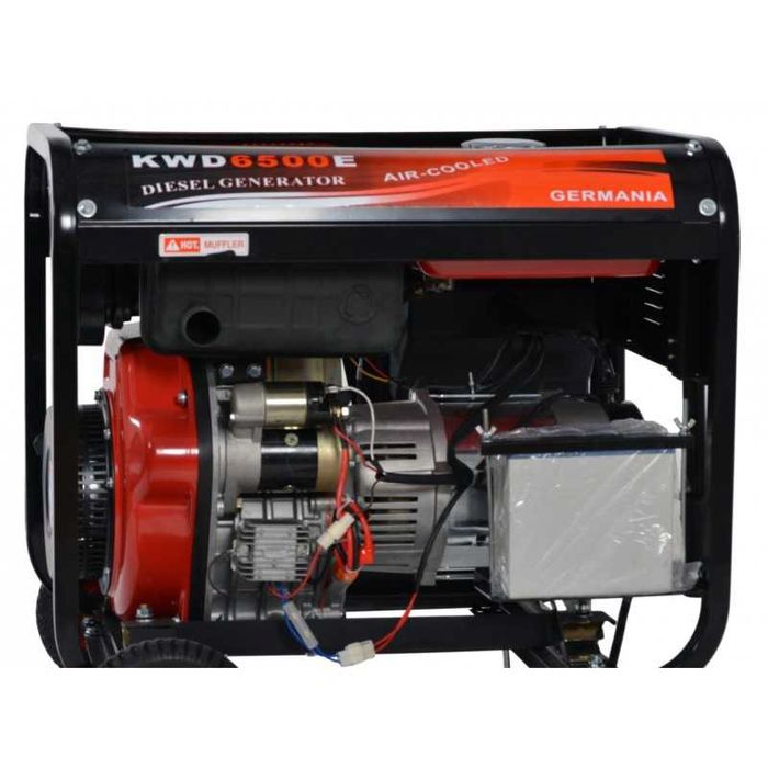 Agregat prądotwórczy Diesel 6500W 12/230/400V KD120