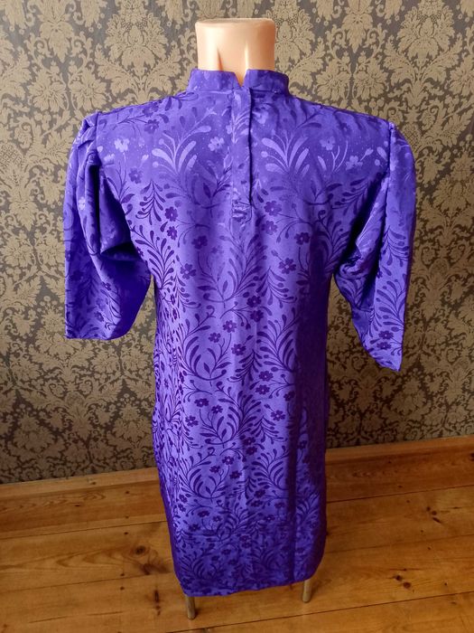 Fioletowa sukienka vintage