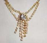 fio dourado com brilhantes, novo