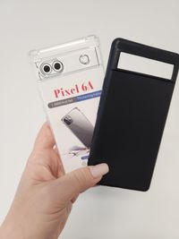 Протиударний чехол Google Pixel 6a / Pixel 7A чорний матовий чохол