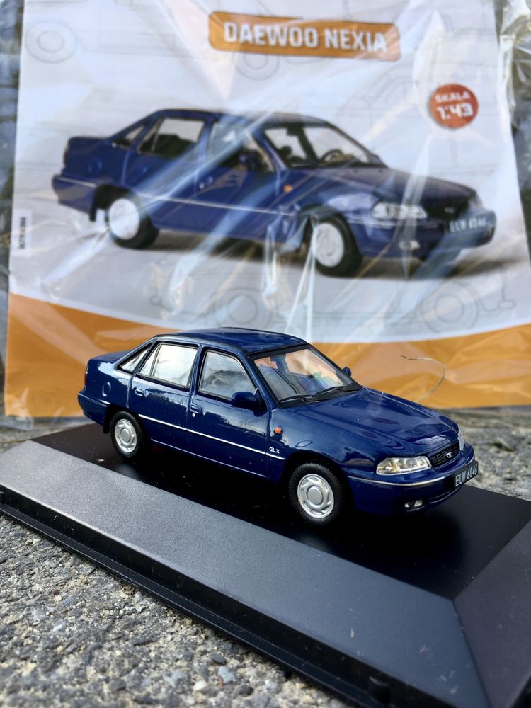 Czasopismo- DAEWOO NEXIA-auta PRL,legendy FSO,model,autka,kolekcja