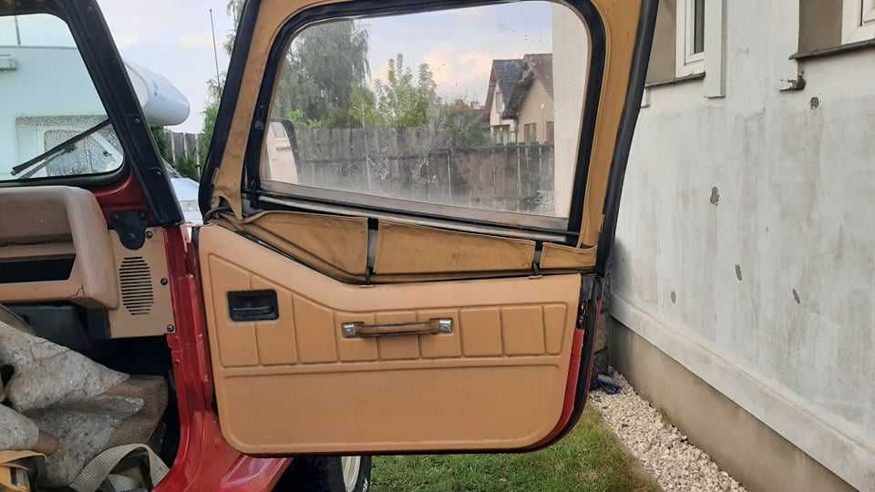 jeep wrangler YJ  drzwi kowbojki  nadstawki
