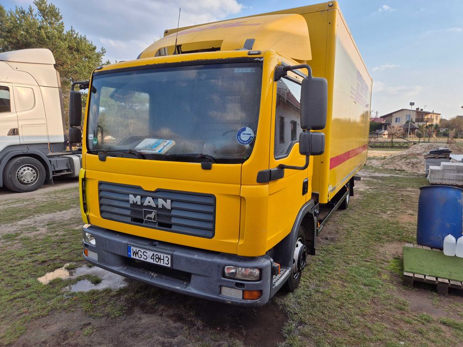 MAN TGL 8.180 Izoterma Laweta Pod zabudowę Podwozie Wywrotka Resor