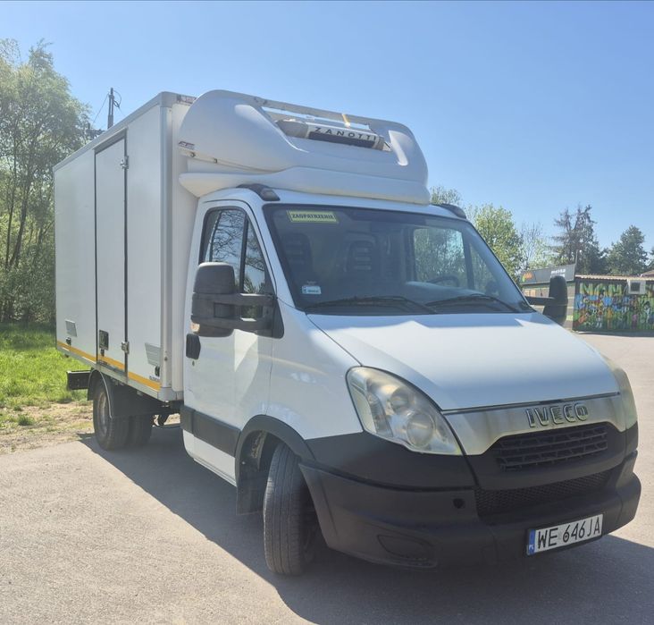 Iveco Daily 35c12 2.3 hpi klima chłodnia rama wywrotka 6ep