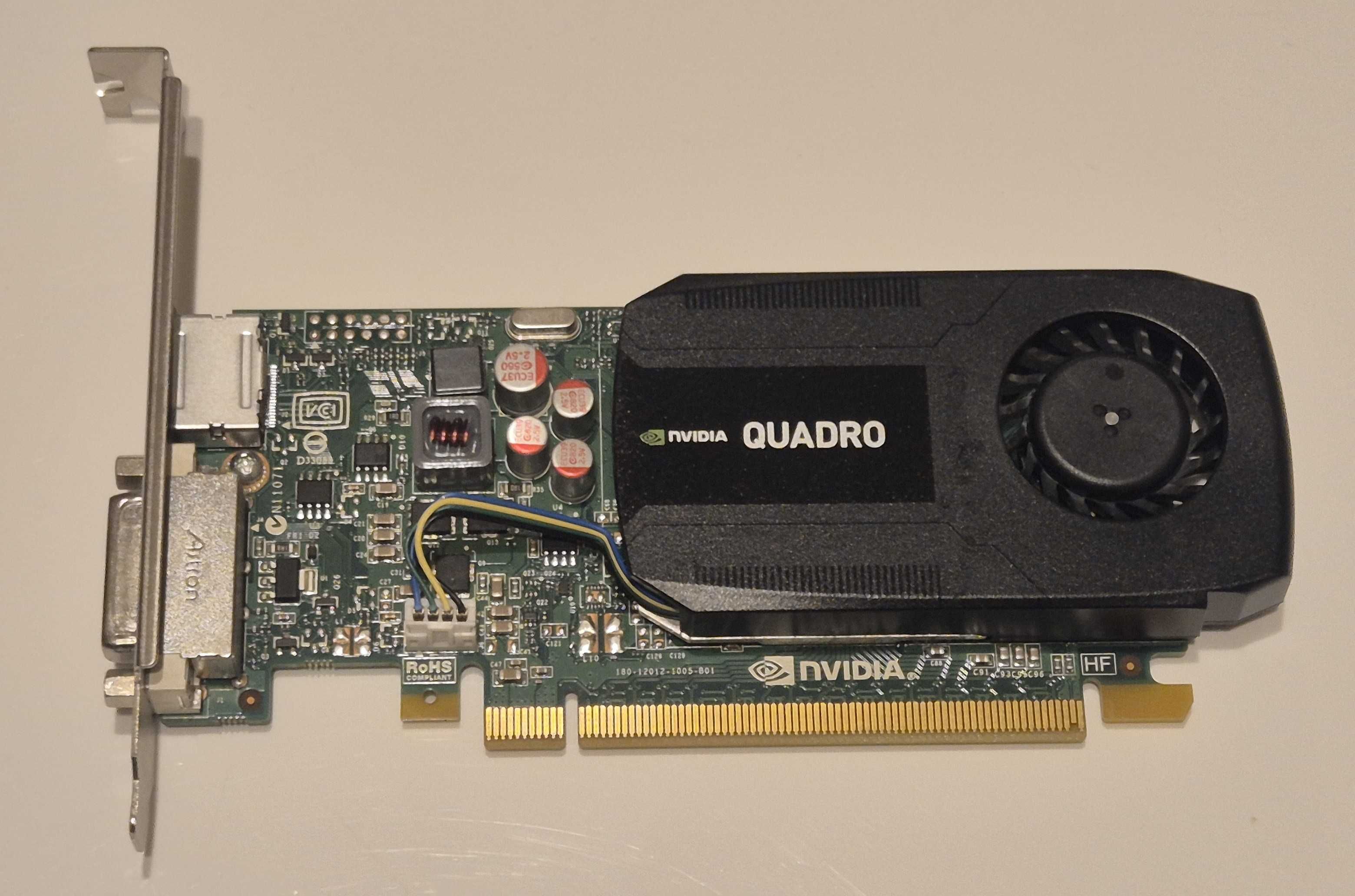 Karta graficzna Nvidia Quadro K600 1GB DP DVI DDR3 Tychy