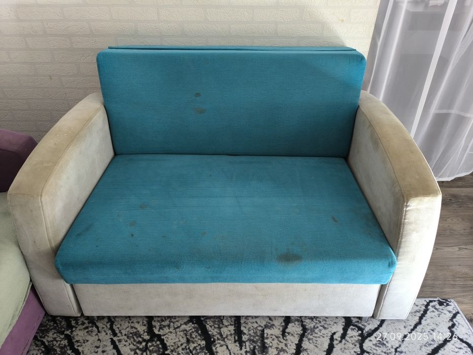 Fotel dwuosobowy rozkładany