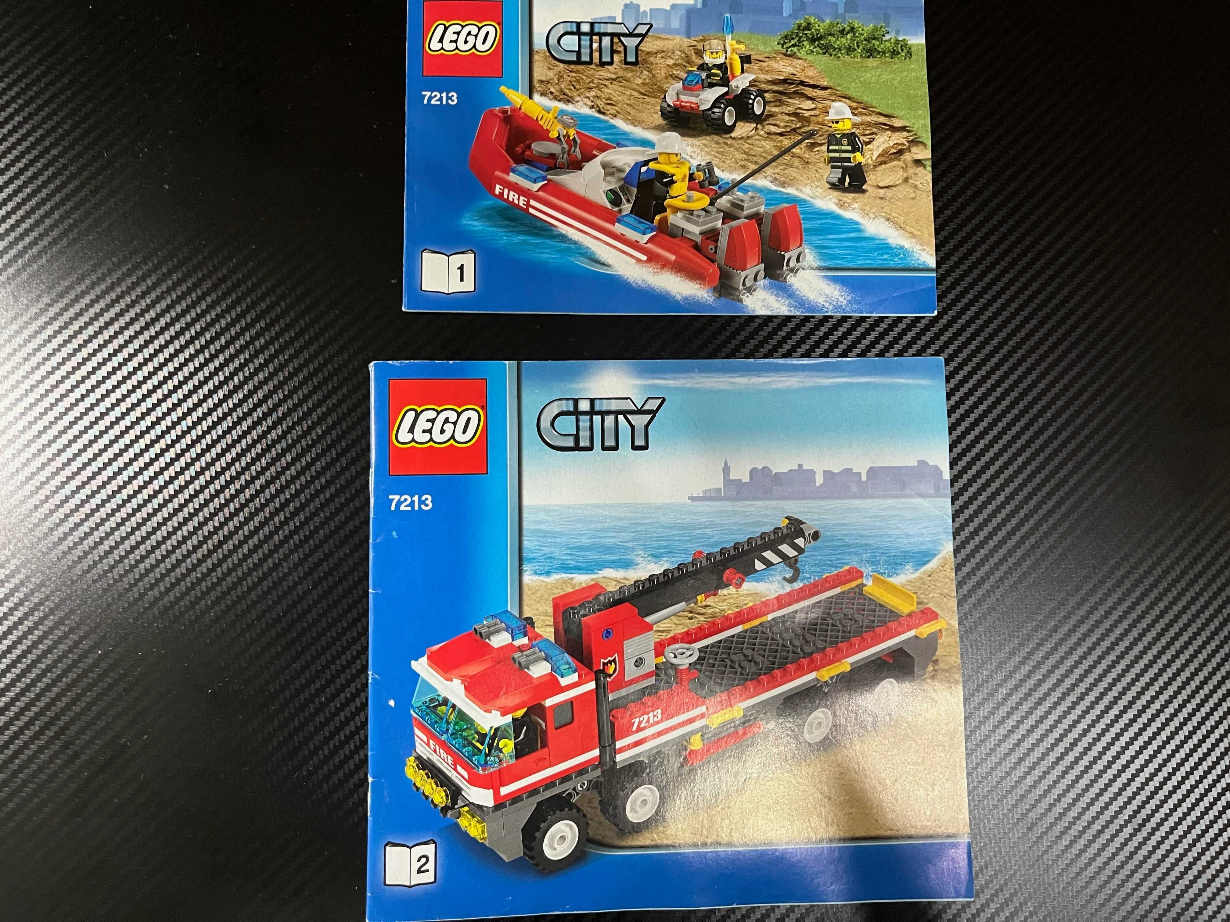 Lego City 7213, Terenowy wóz strażacki - brakuje jednego elementu