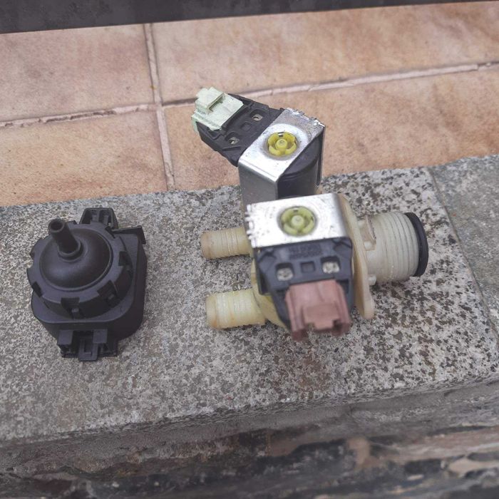 пресостат,сетевой фильтр,впускной клапан Zanussi 5100