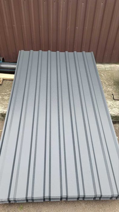 Профнастил Металопрофіль ПК 20 графіт  Профлист  Знижка  0.45мм