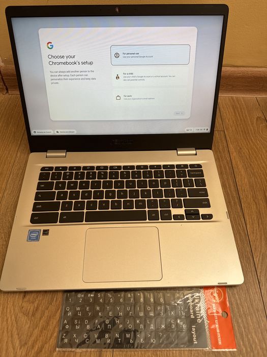 Chromebook Asus c423na HD 4/32gb