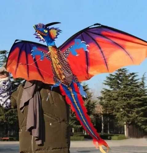 Повітряний змій Дракон. Dragon Kite. Кайт дракон.