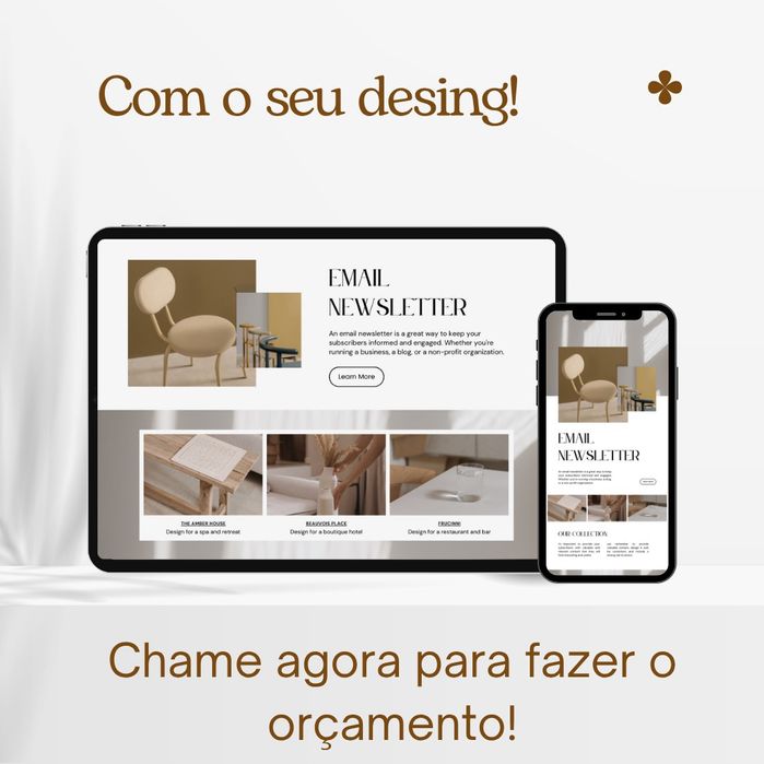 Crio website personalizado