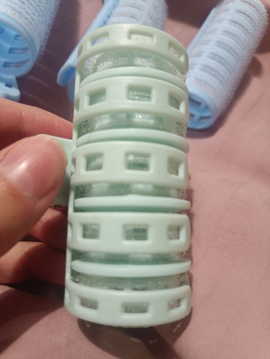 Wałki klipsy do włosów z zapieciami